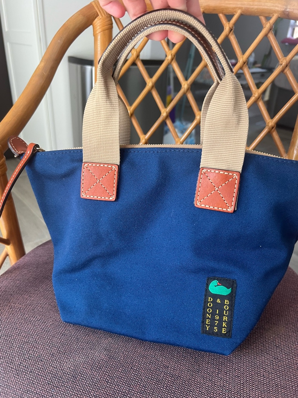 Dooney & Bourke Crossbody Canvas Satchel 20
